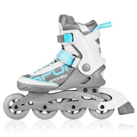 Rolki Spokey Prime Pro rozmiar 40 biało-turkusowe
