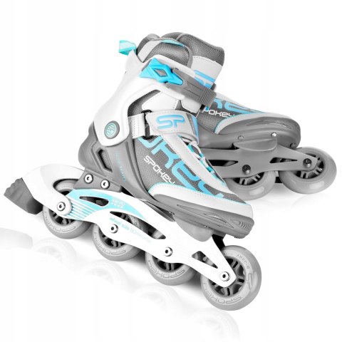 Rolki Spokey Prime Pro rozmiar 40 biało-turkusowe