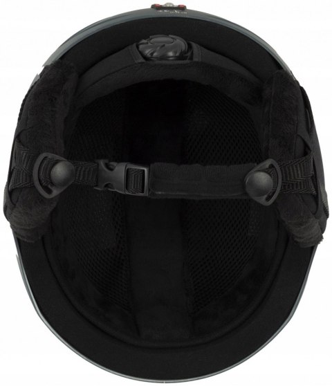 Kask narciarski snowboardowy szary Termit rozmiar L 55-59 klasa B