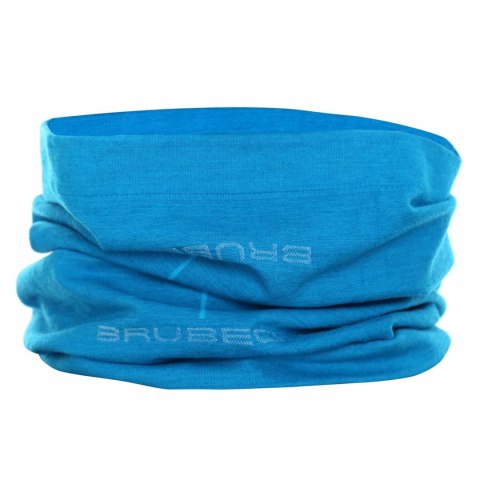 Komin termoaktywny wełniany Brubeck KM10360 błękit S/M
