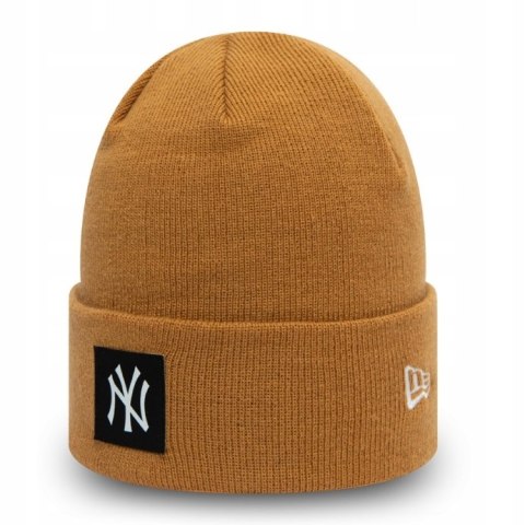 New Era czapka zimowa Brązowa rozmiar uniwersalny TEAM CUFF BEANIE NYY WHT New Era czapka zimowa Brązowa rozmiar uniwersalny TEAM CUFF BEANIE NYY WHT