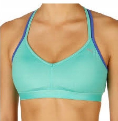 Zielony biustonosz sportowy Yogini Live Bra miętowy Puma r. M Zielony biustonosz sportowy Yogini Live Bra miętowy Puma r. M
